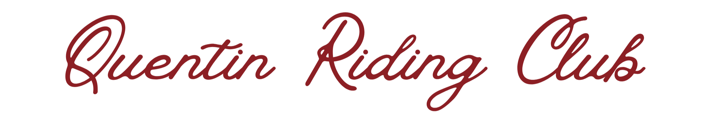 Quentin Riding Club Typeface Quentin Riding Club