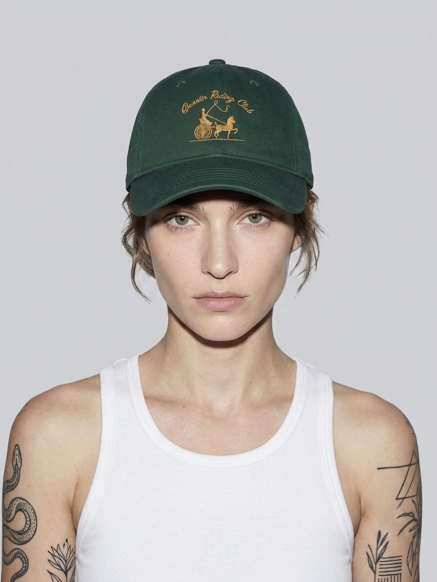 Quentin Riding Club Hat (Green) Quentin Riding Club Hat in Green