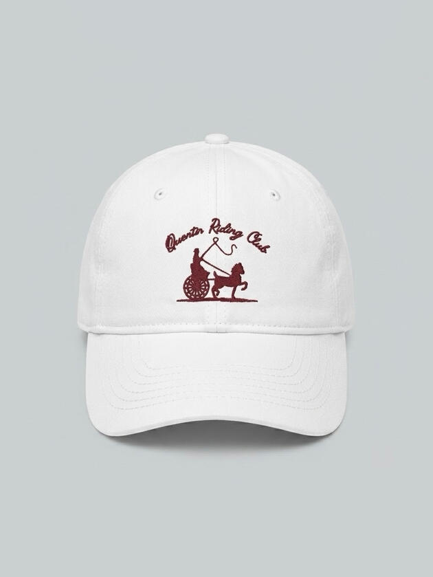 Product Photo: White Quentin Riding Club Hat