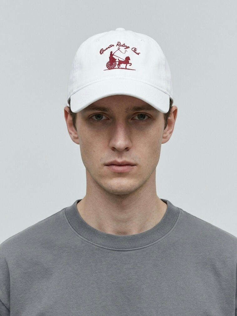 Quentin Riding Club Hat (White) Quentin Riding Club Hat in White