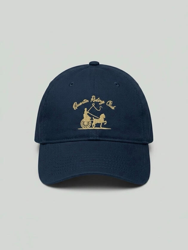 Product Photo: Navy Quentin Riding Club Hat