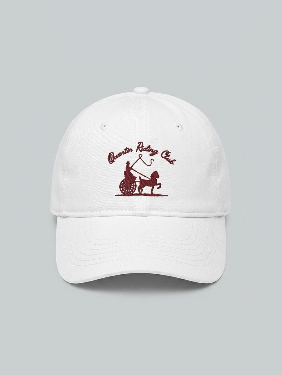 Product Photo: White Quentin Riding Club Hat